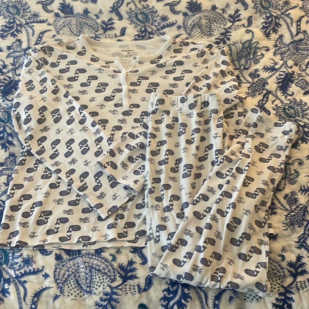 Roller Rabbit whale pajamas
